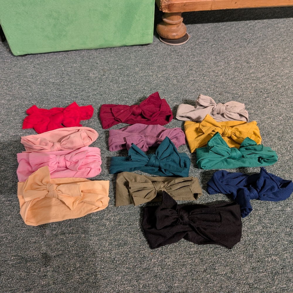 Colorful Baby/Toddler Headband Set